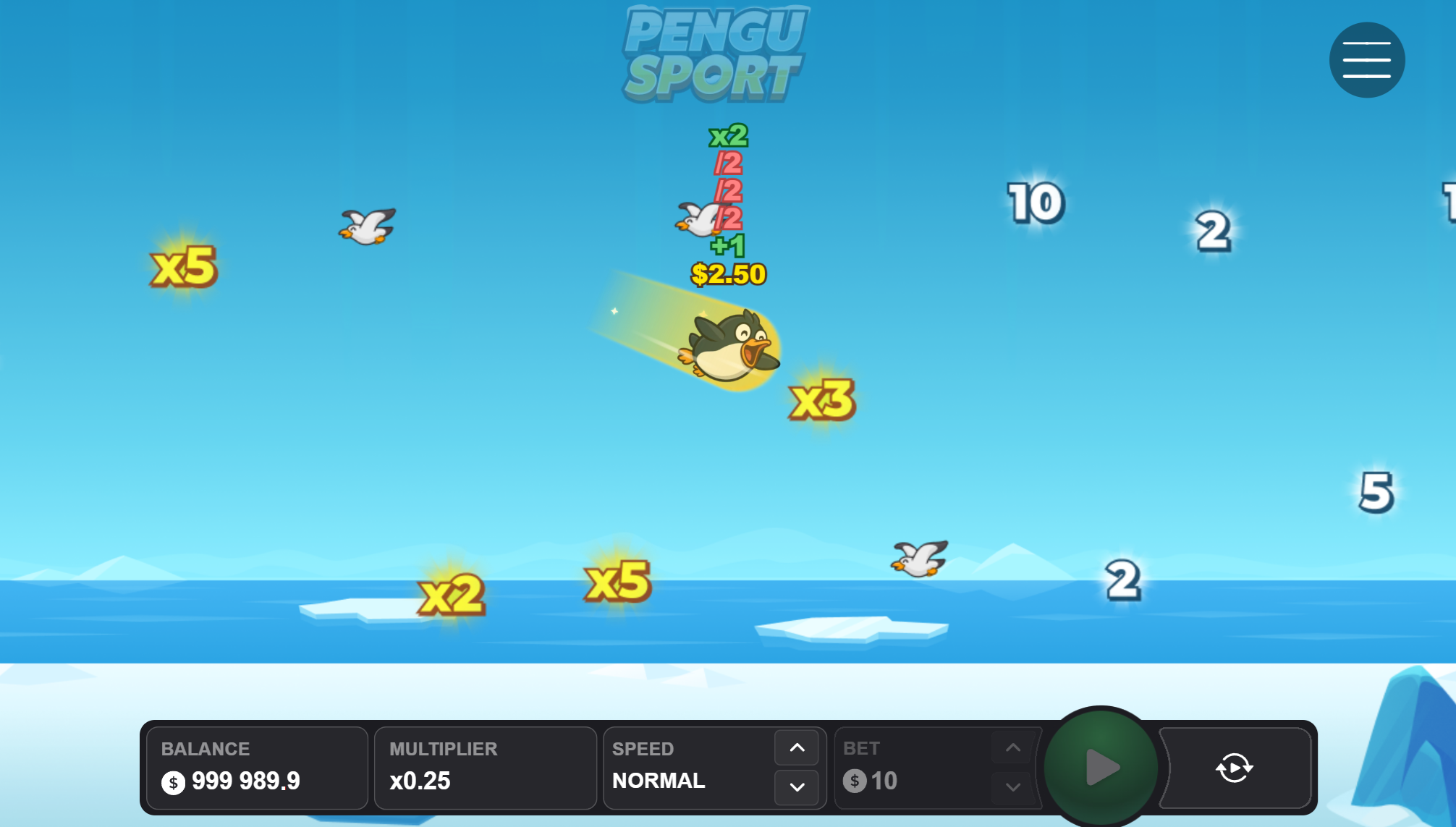 pengu sport crash slot